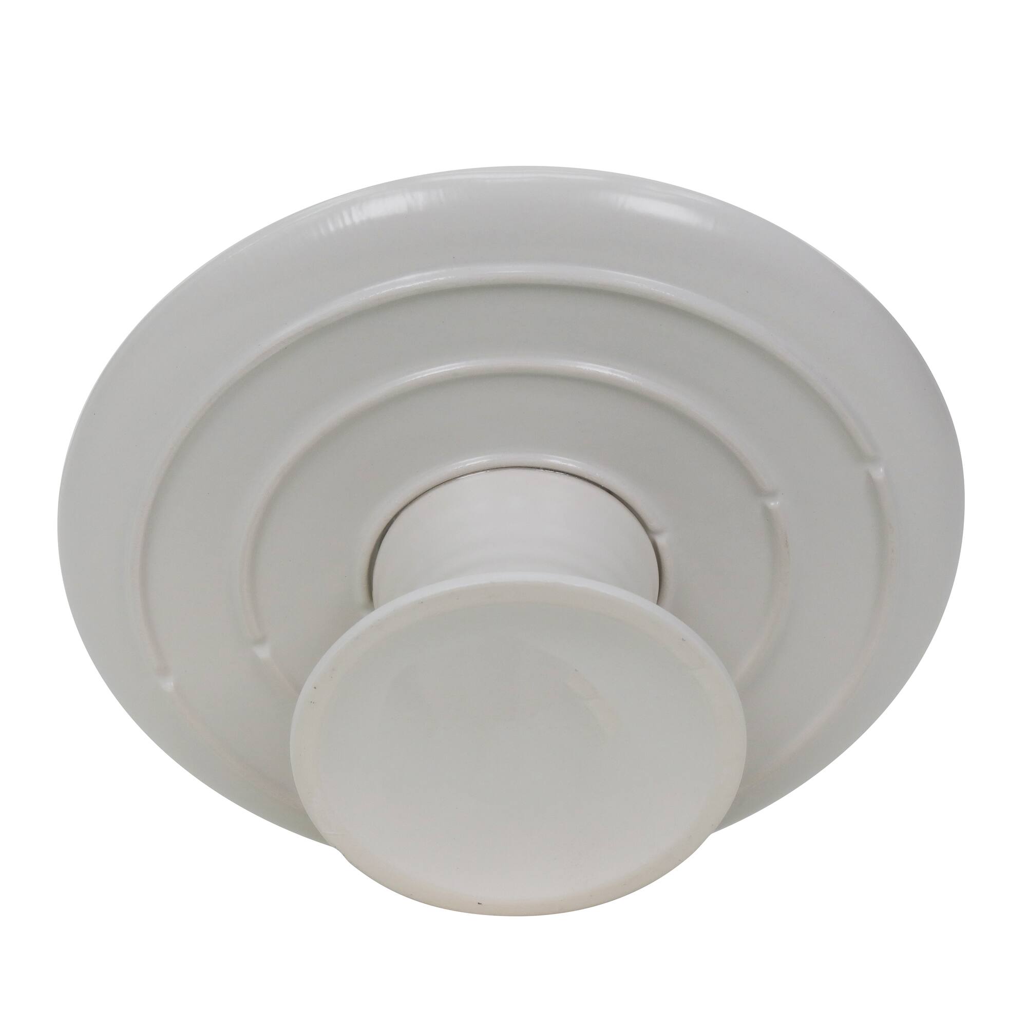 11.75" White Stoneware Cake Stand by Ashland®